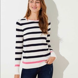 LOFT Women's NWT Petite Striped‎ Everyday Sweater